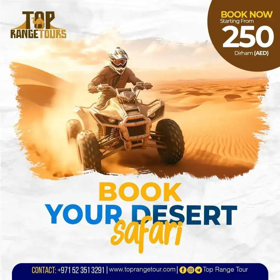 Quad bike adventure safari package poster